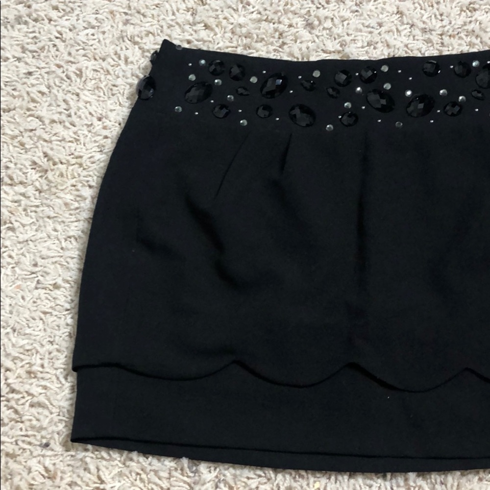 ONLY black mini skirt